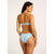 Seafolly Mesh Effect Bustier Bandeau Bikini Top