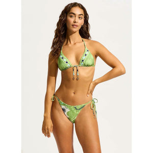 Seafolly Kasbah Reversible Slide Triangle Bikini Top