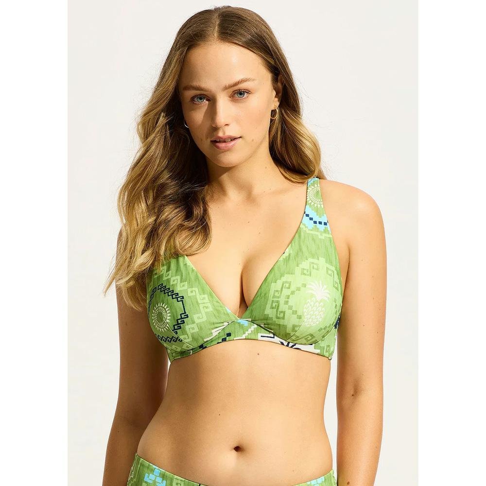 Seafolly Kasbah DD Fixed Triangle Bikini Top