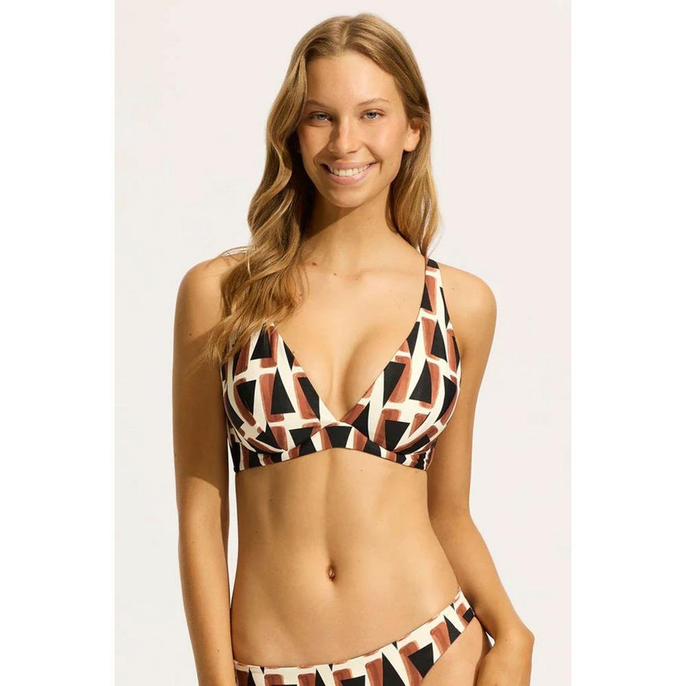 Seafolly Secret Garden DD Fixed Tri Bra