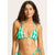 Seafolly Secret Garden Reversible Longline Slide Triangle Bikini Top