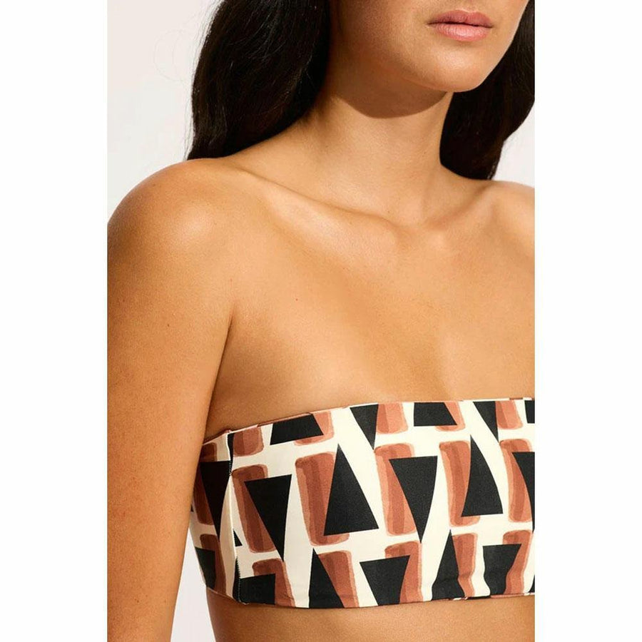 Seafolly Secret Garden Reverse Tube Top