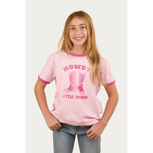 Ringers Western Howdy Cowgirl Kids T-Shirt
