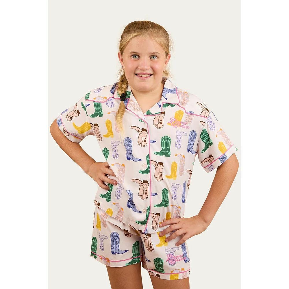 Ringers Western Bianca Kids Short Pyjama Set