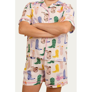 Ringers Western Bianca Kids Short Pyjama Set