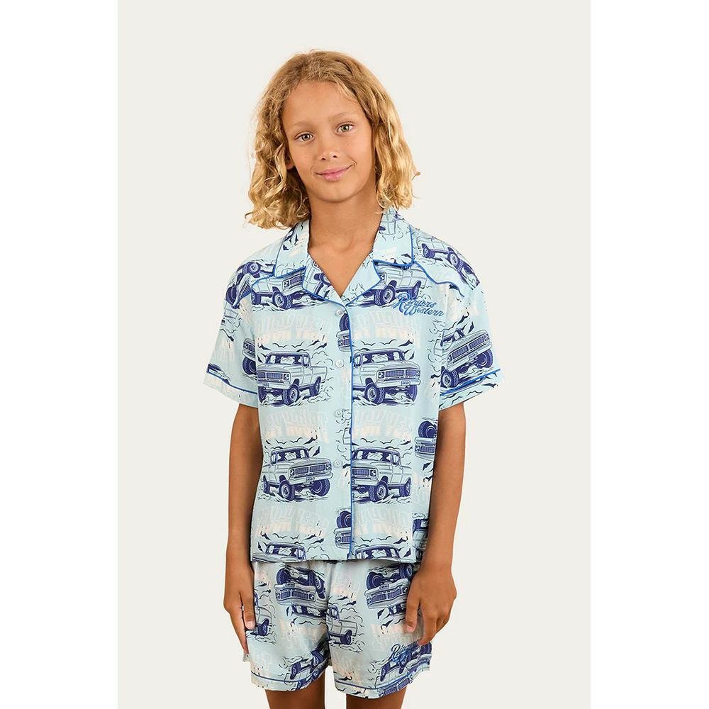 Ringers Western Truck Yeah Kids Short Pyjama Set