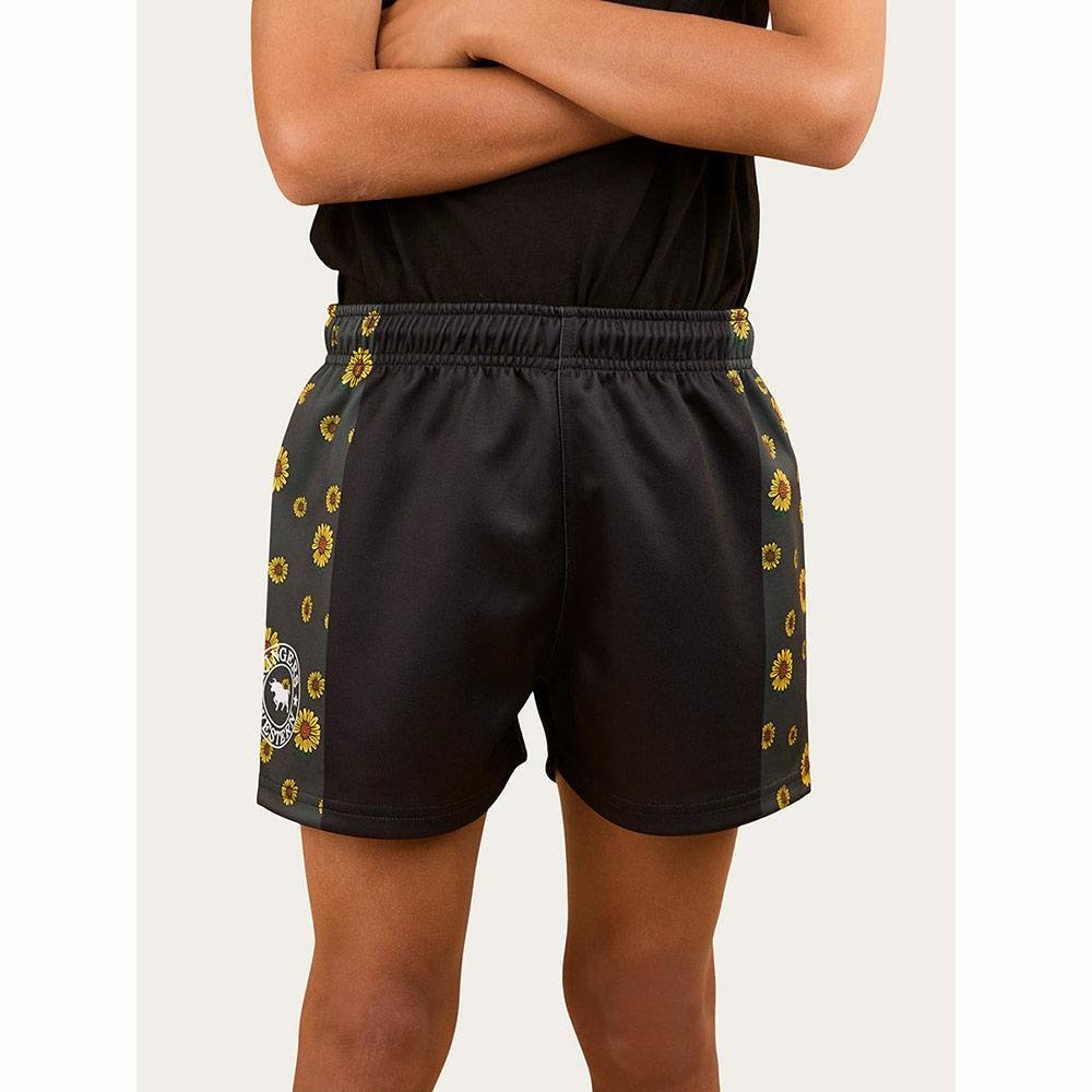 Ringers Western Sunflowers Kids Footy Short