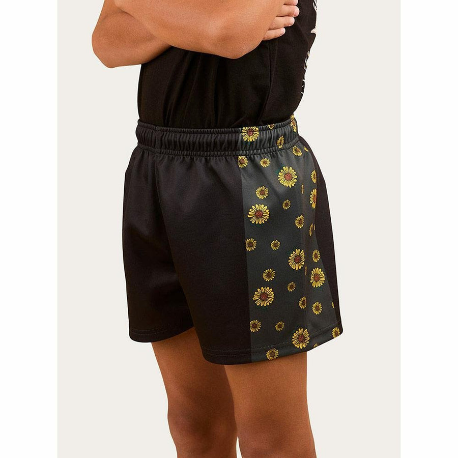 Ringers Western Sunflowers Kids Footy Short