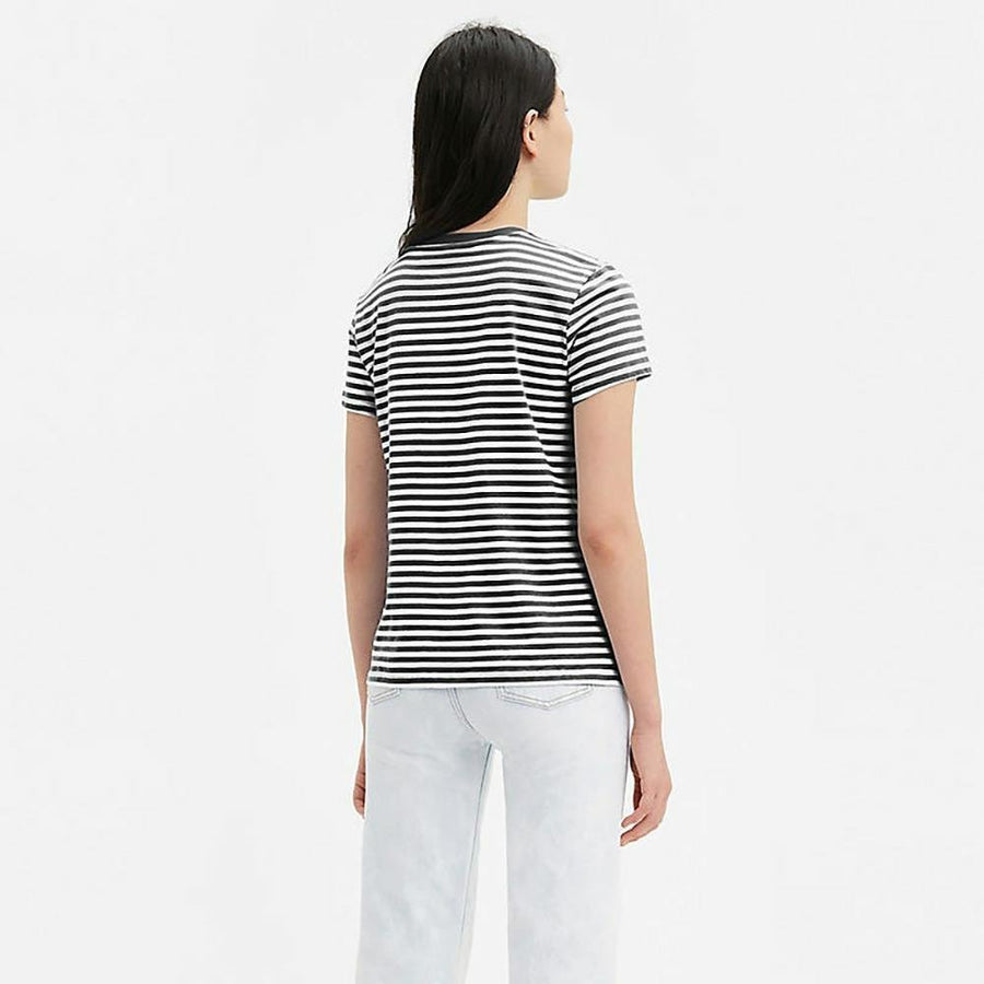 Levis Perfect T-Shirt - Raita Stripe Caviar