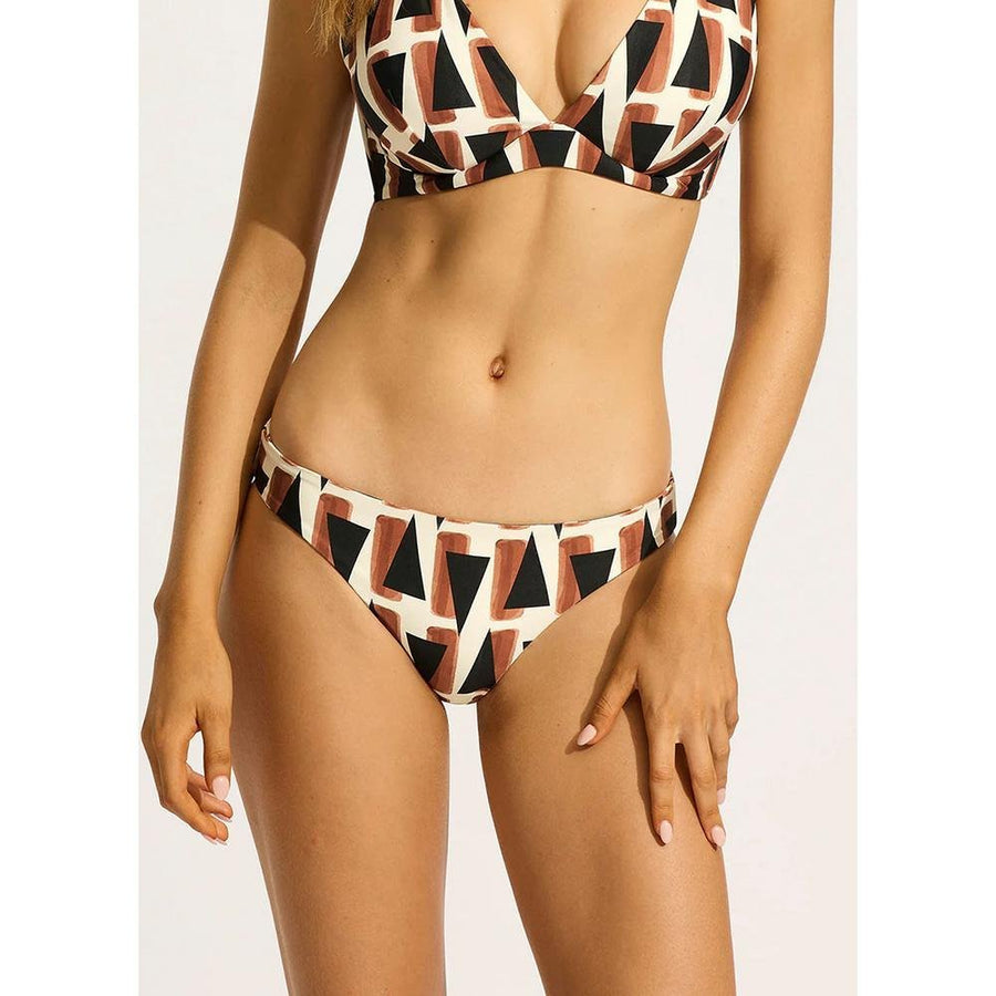 Seafolly Secret Garden Reversible Hipster Bikini Bottom