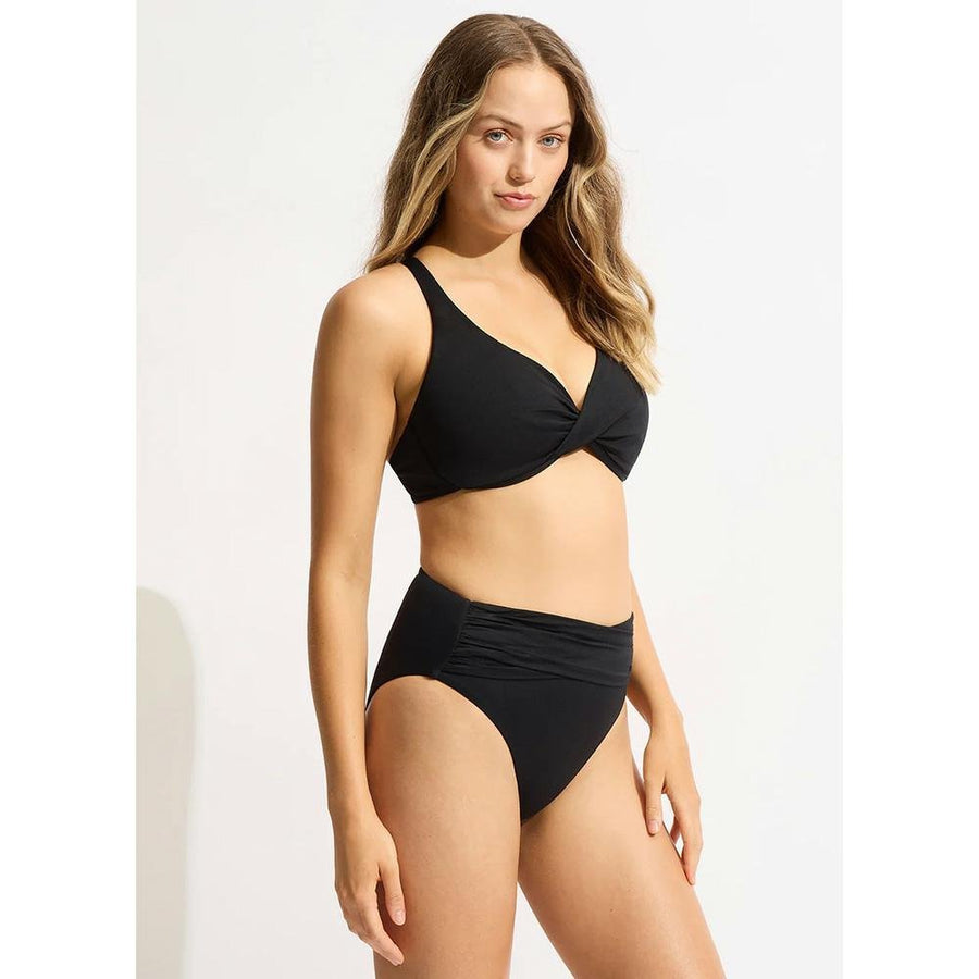 Seafolly Collective High Waist Wrap Front Pant