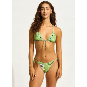 Seafolly Kasbah Tie Side Rio Bikini Bottom