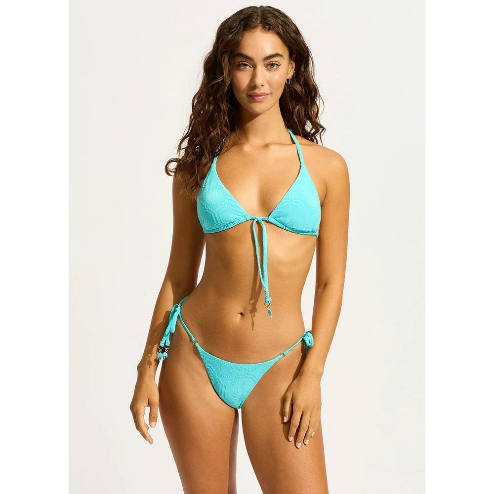 Seafolly Oasis Tie Side Rio Bikini Bottom