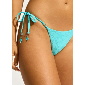 Seafolly Oasis Tie Side Rio Bikini Bottom