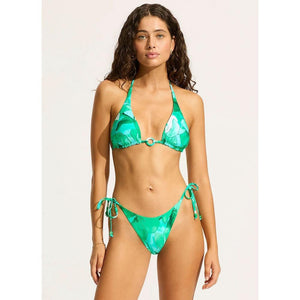 Seafolly Secret Garden Tie Side Rio Bikini Bottom