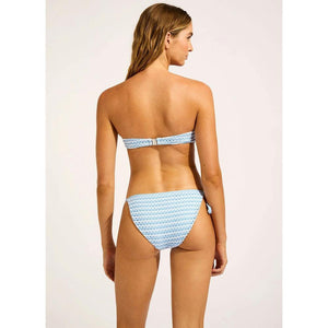 Seafolly Mesh Effect Tie Side Bikini Bottom
