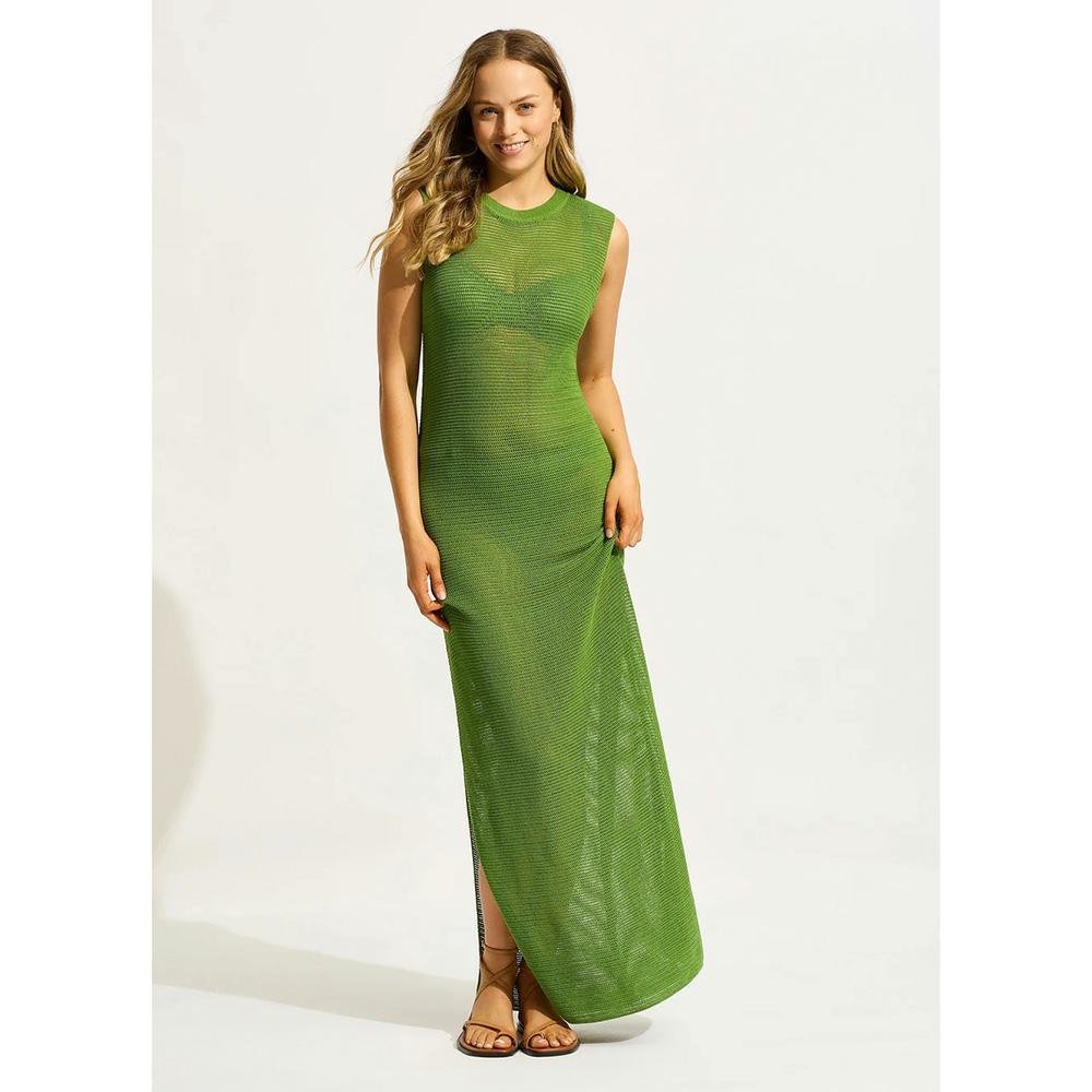 Seafolly Kasbah Maxi Knit Dress Love Iguana1