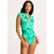 Seafolly Secret Garden Zip Front One Piece