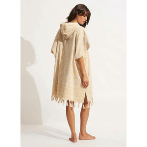 Seafolly Sf Monogram Towel Poncho