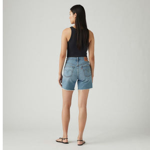 Levis 501 High Rise Mid Thigh Jean Shorts - Ticked and Untied