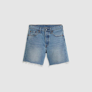 Levis 501 High Rise Mid Thigh Jean Shorts - Ticked and Untied