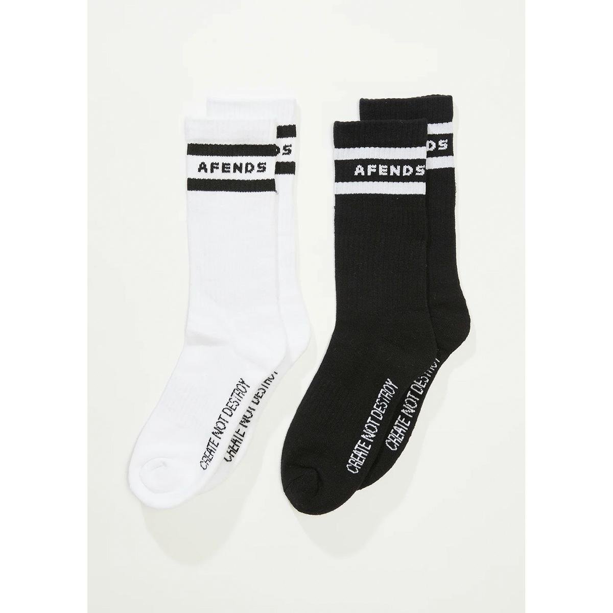 Afends Create Not Destroy Socks Two Pack