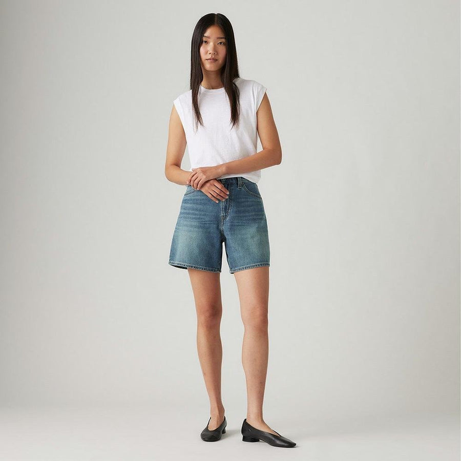 Levis High Rise Baggy Shorts - Stop Flaxing