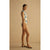 Aur Ocea Ipanema Panelled Cap Sleeve One Piece