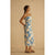 Aur Ocea Ipanema Ruched Slip Dress