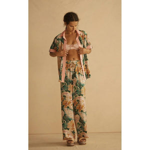 Aur Ocea Ibisco Straight Leg Pants
