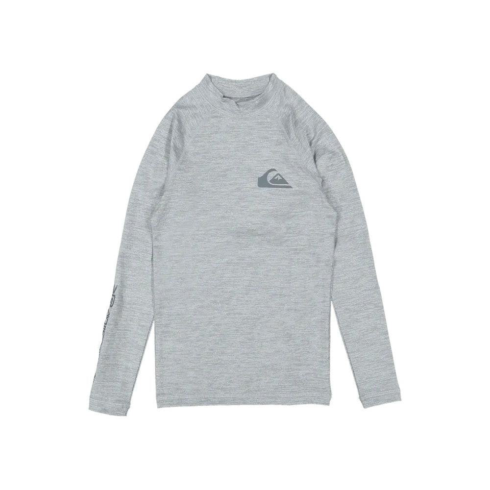 Quiksilver Boys 8-16 Everyday Solid UPF50 Long Sleeve Rash Vest