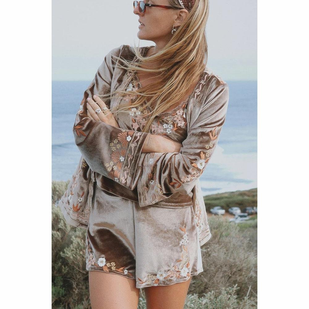 Barefoot Blonde Mocha Jacket