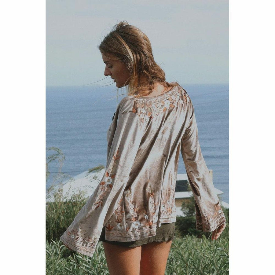 Barefoot Blonde Mocha Jacket
