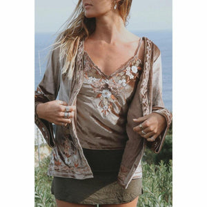 Barefoot Blonde Mocha Jacket