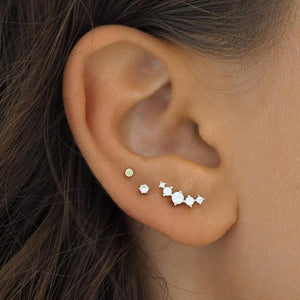 By Charlotte Fly Me to the Moon Single Stud Earring