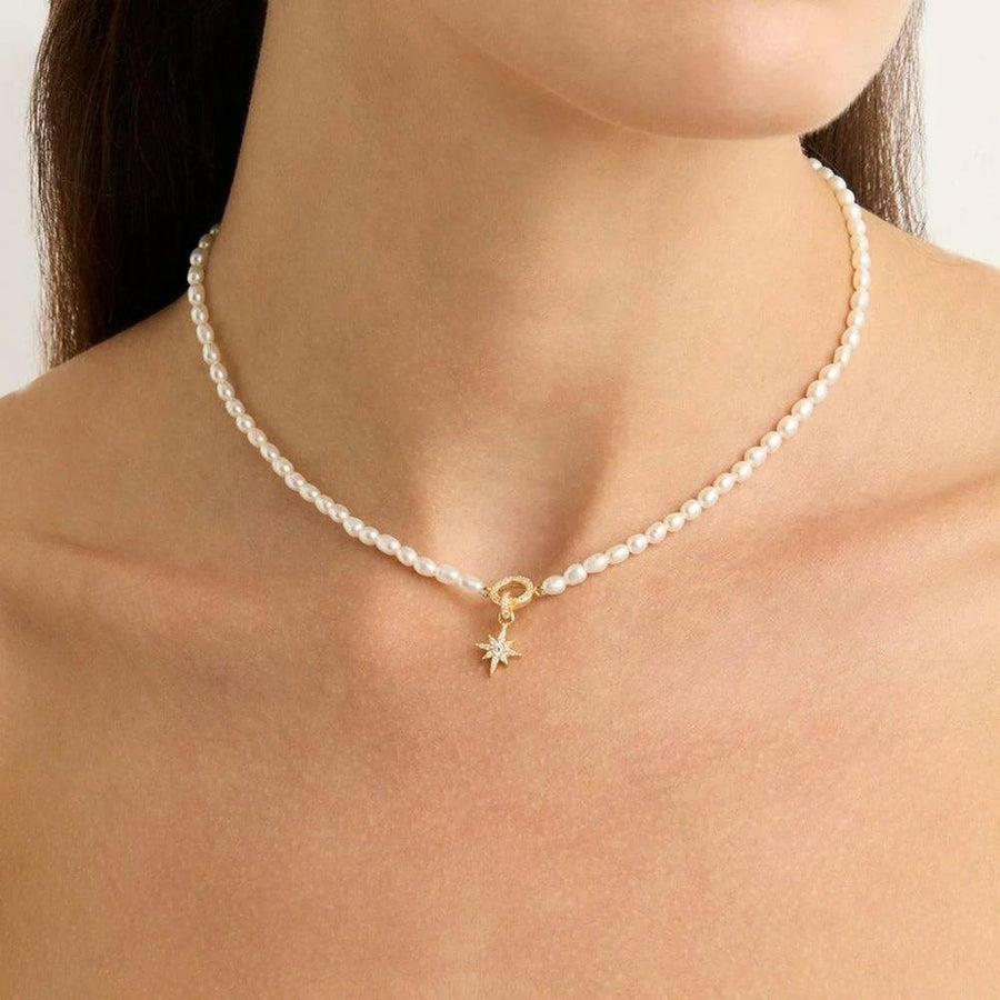 By Charlotte Dancing in Starlight Pearl Choker