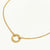 By Charlotte Intertwined Annex Link Necklace