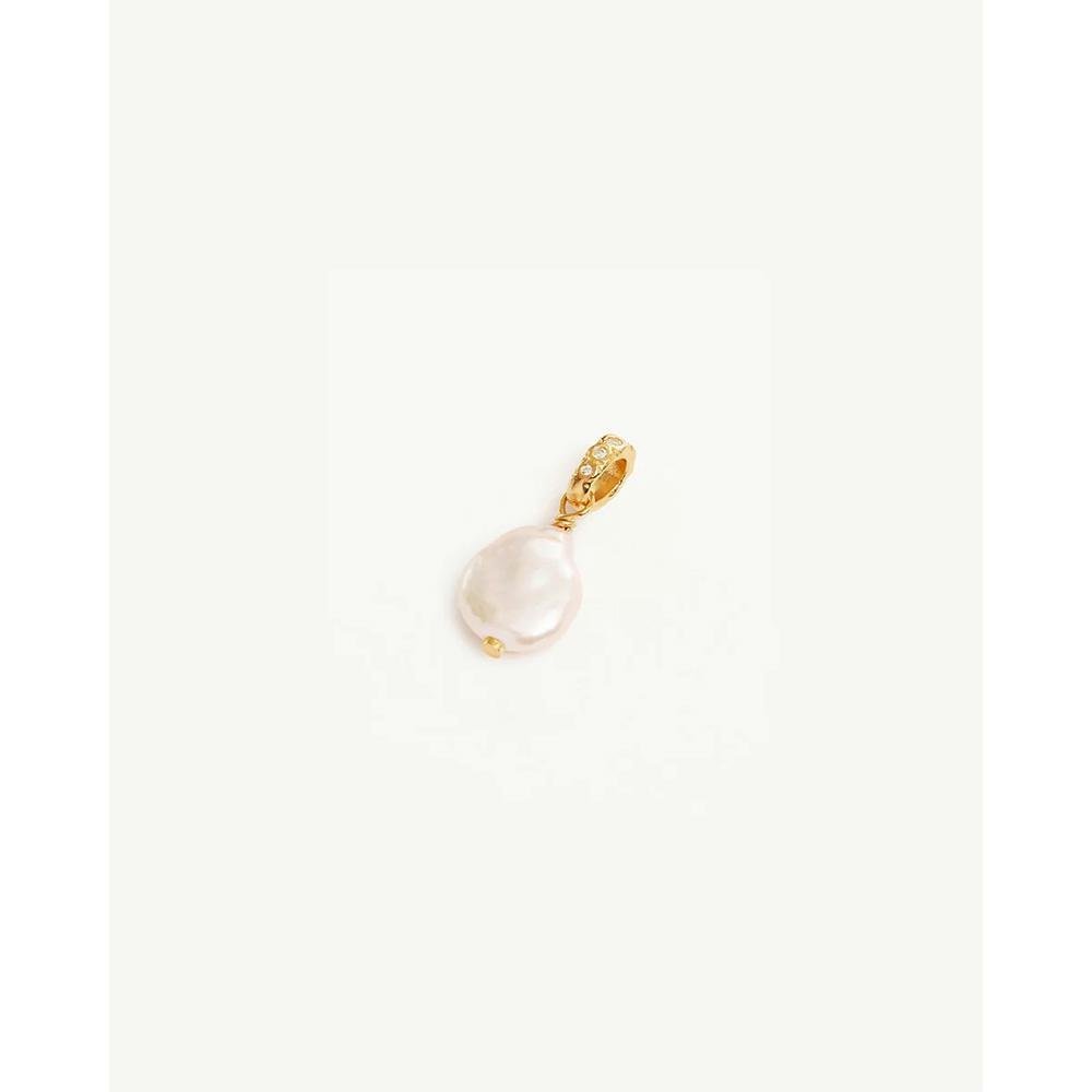 By Charlotte Embrace Stillness Pearl Annex Necklace Pendant