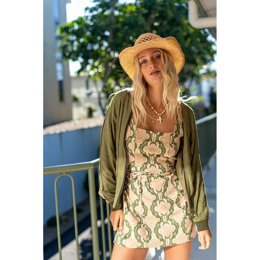 Barefoot Blonde Marlo Linen Mini Dress