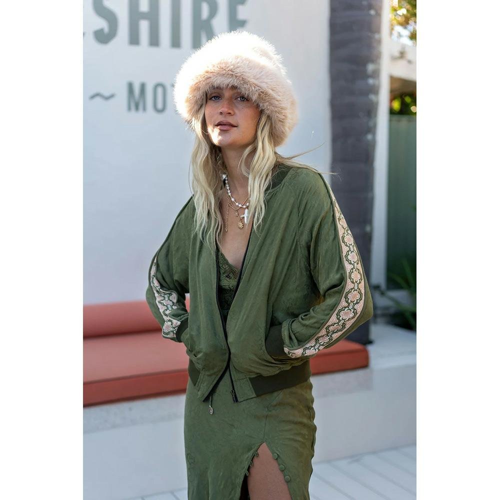 Barefoot Blonde Marlo Bomber Jacket