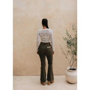 Barefoot Blonde Khaki Cords