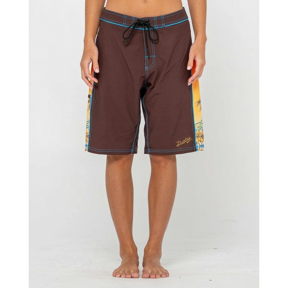 Rusty La Cabana Graphic Long Boardshort