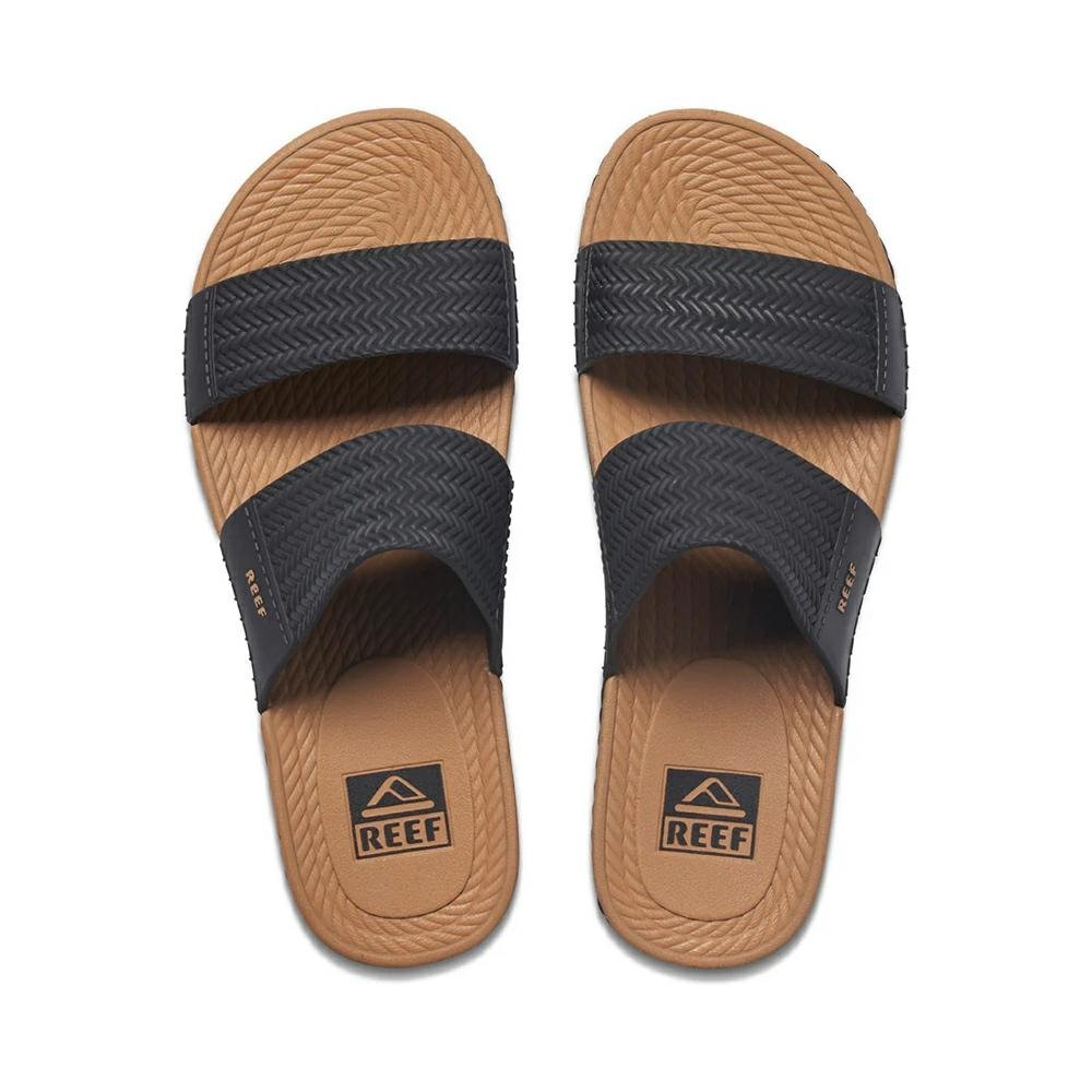 Reef Water Vista Slide - Black/Tan