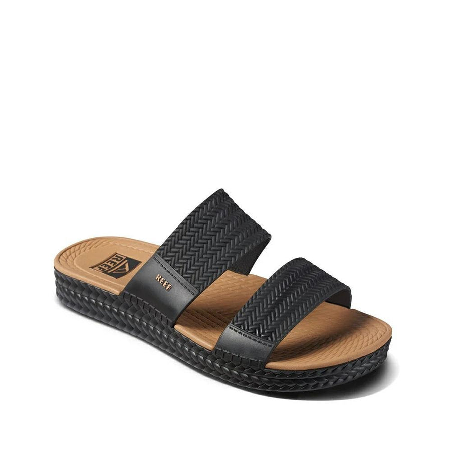 Reef Water Vista Slide - Black/Tan