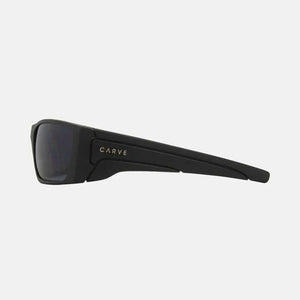 Carve Demolition Matt Black Frame with Grey Polarized Sunglasses