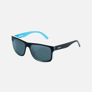 Carve Crimson Polarized Matte Black and Cyan Frame Sunglasses