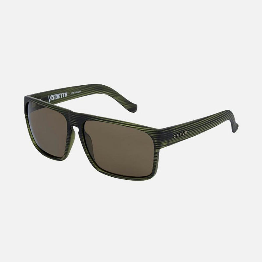Carve Vendetta Olive/Brown Polarised Sunglasses