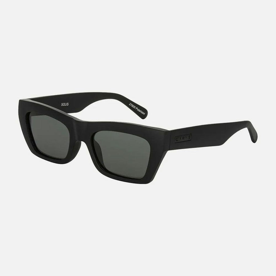 Carve Solis Matt Black Frame with Grey Polarized Lens Sunglasses