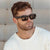 Carve Solis Gloss Fire Tort Frame with Grey Lens Sunglasses