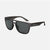 Carve The Hub Matt Translucent Charcoal Grey Polarized Lens Sunglasses